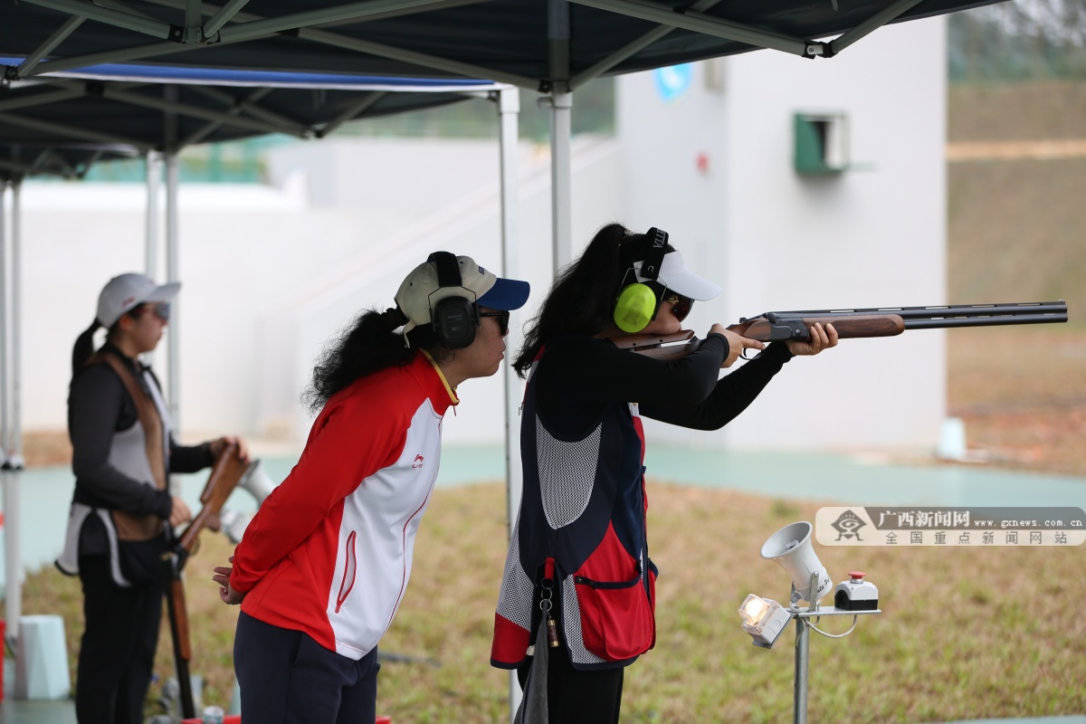 乐鱼体育与国家射击射箭队同场训练 广西健儿厉兵秣马