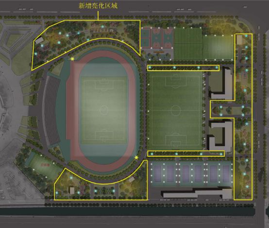 乐鱼体育全新的湖北路体育公园来了！体育场和公园的完美结合……(图9)